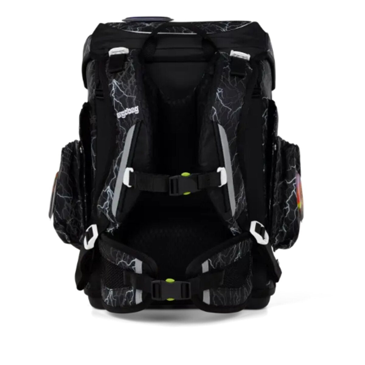 ergobag CUBO LIGHT Schulrucksack-Set Super ReflektBär, 6-teilig