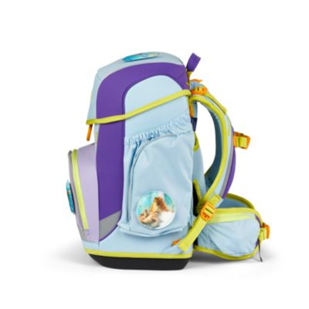 ergobag CUBO Nature Explorer Edition Schulrucksack-Set TauchBär, 5-teilig