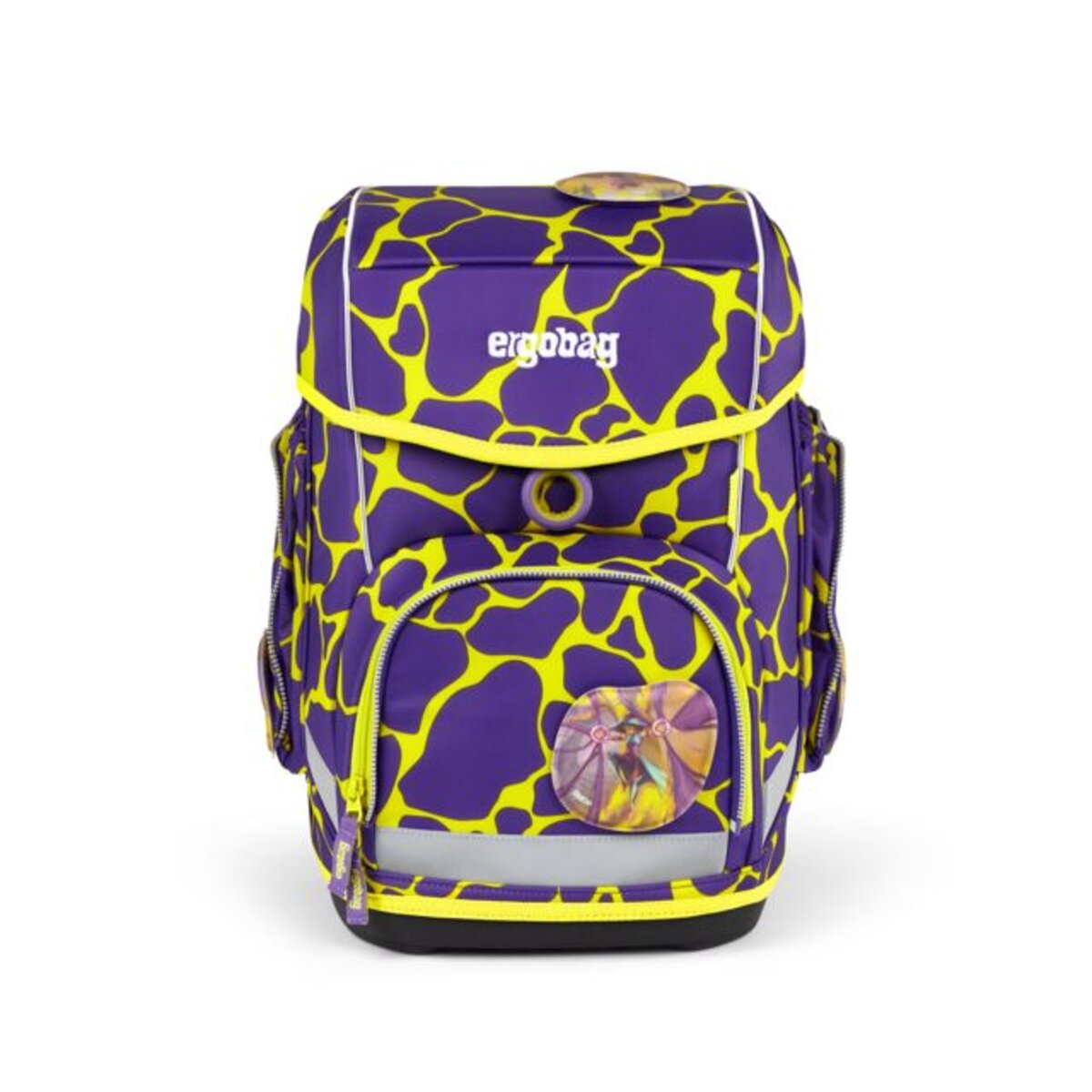 ergobag CUBO Schulrucksack-Set SuBärkraft LUMI Edition, 6-teilig