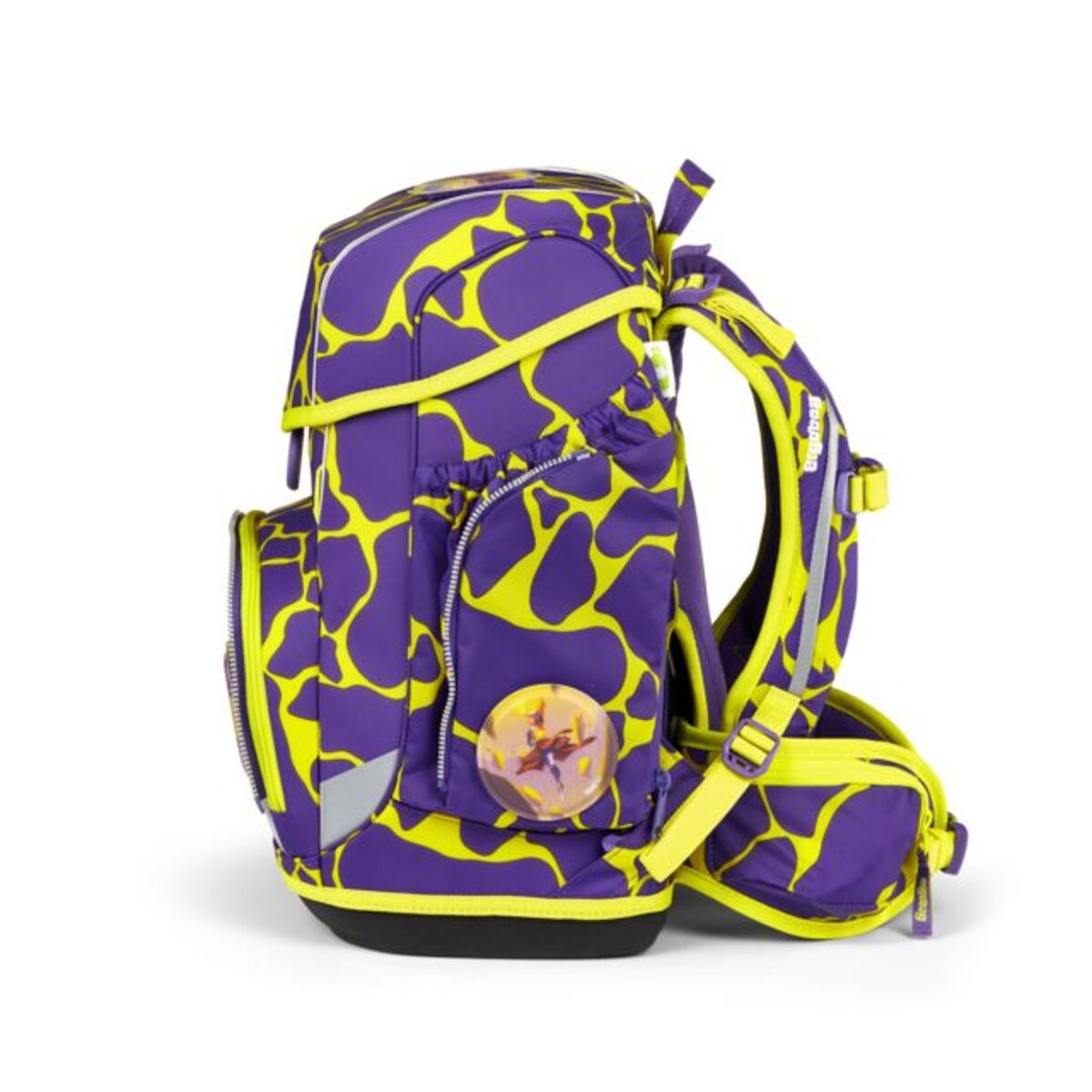 ergobag CUBO Schulrucksack-Set SuBärkraft LUMI Edition, 6-teilig
