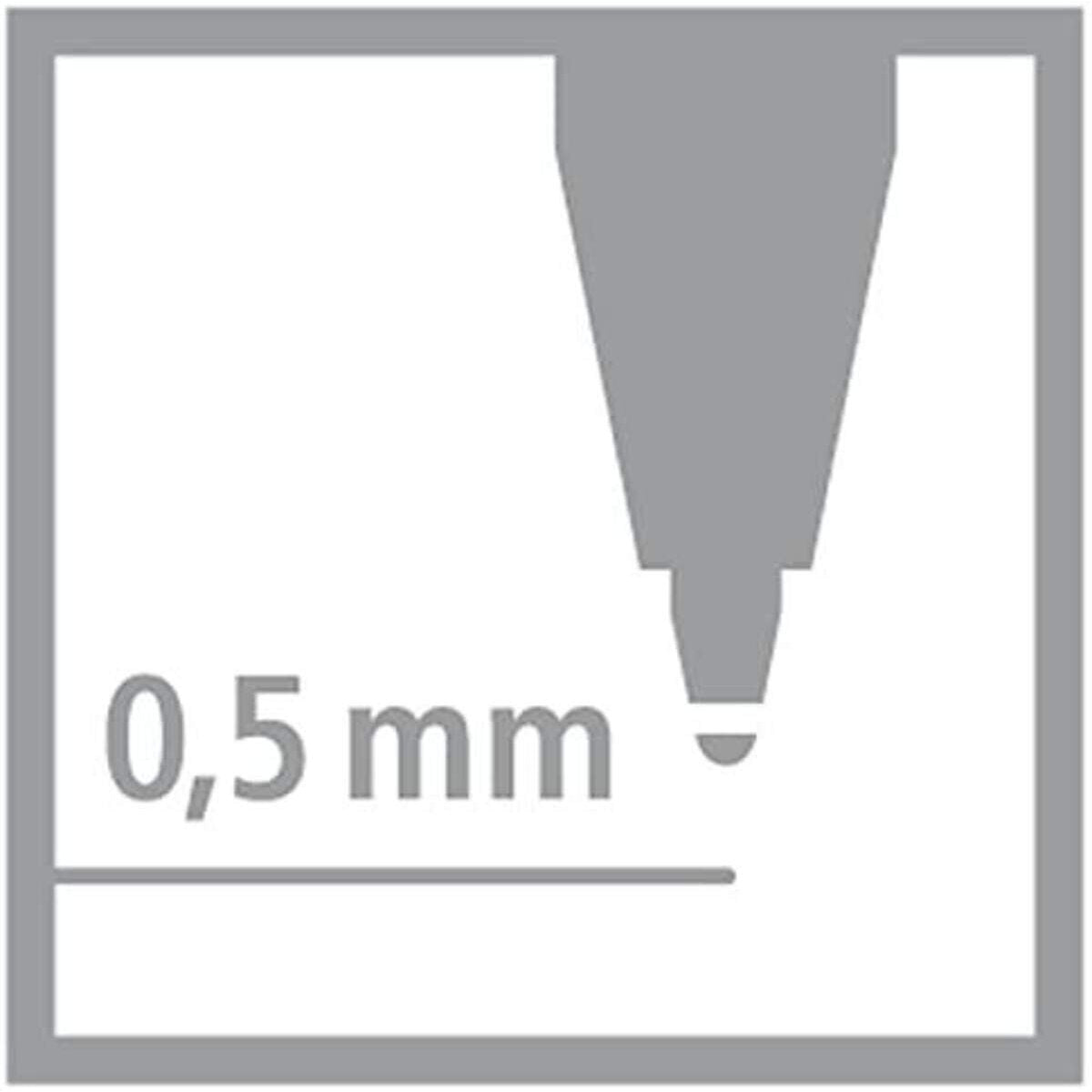 Ergonomischer Tintenroller für Linkshänder - STABILO EASYoriginal Pastel in rosiges Rouge