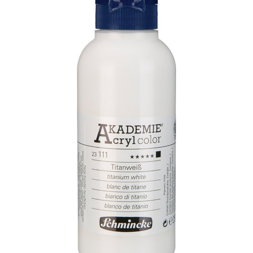 AKADEMIE Acryl color 250ml Titanweiß