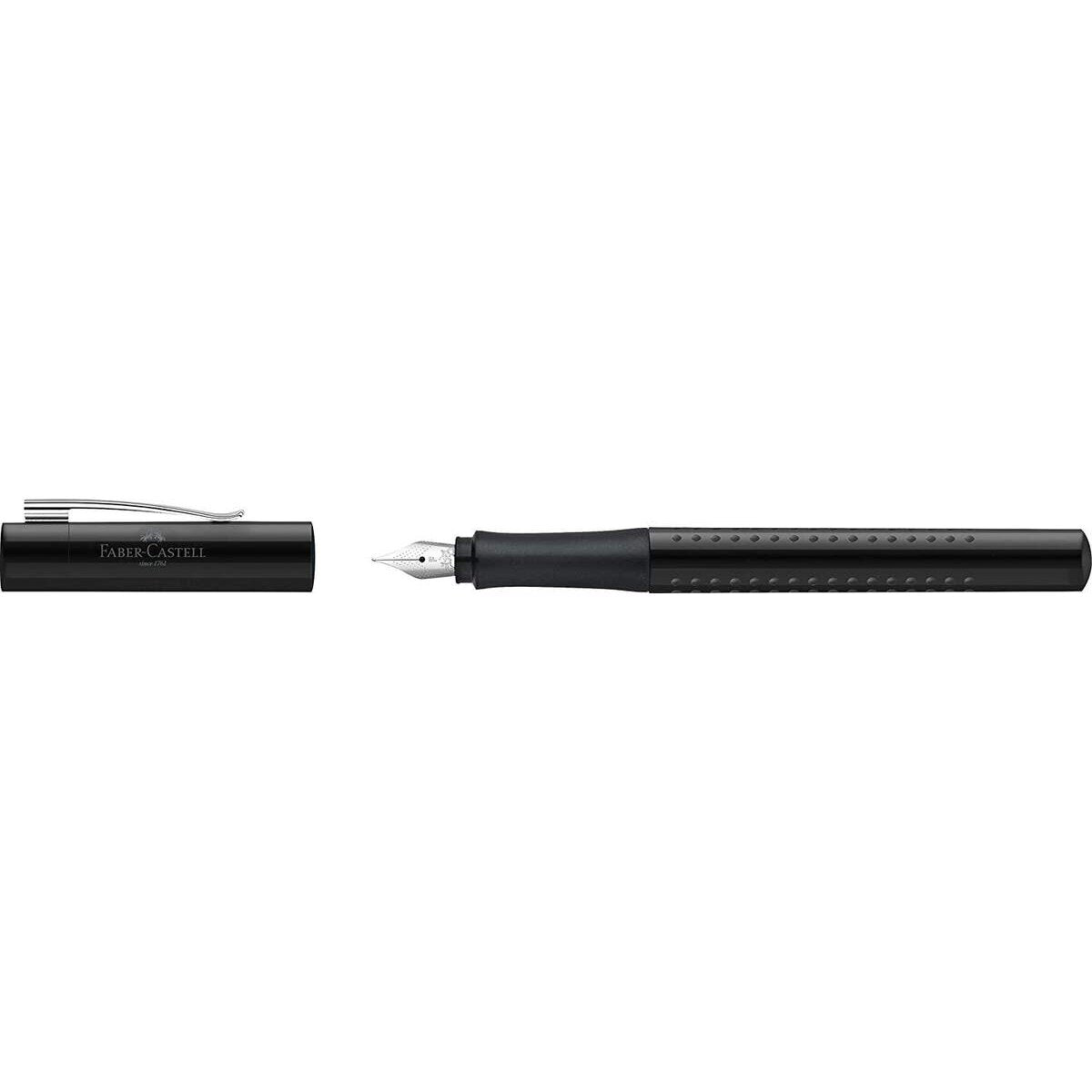 Faber-Castell - Füller Grip 2010, Stärke M, schwarz