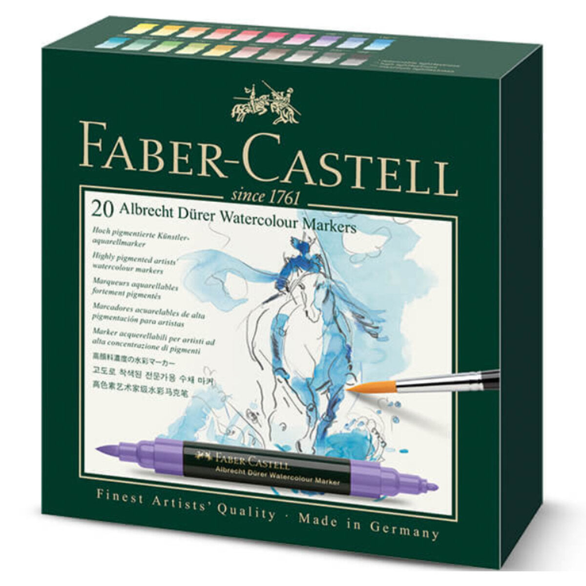Faber-Castell Albrecht Dürer Watercolour Marker, 20er Etui
