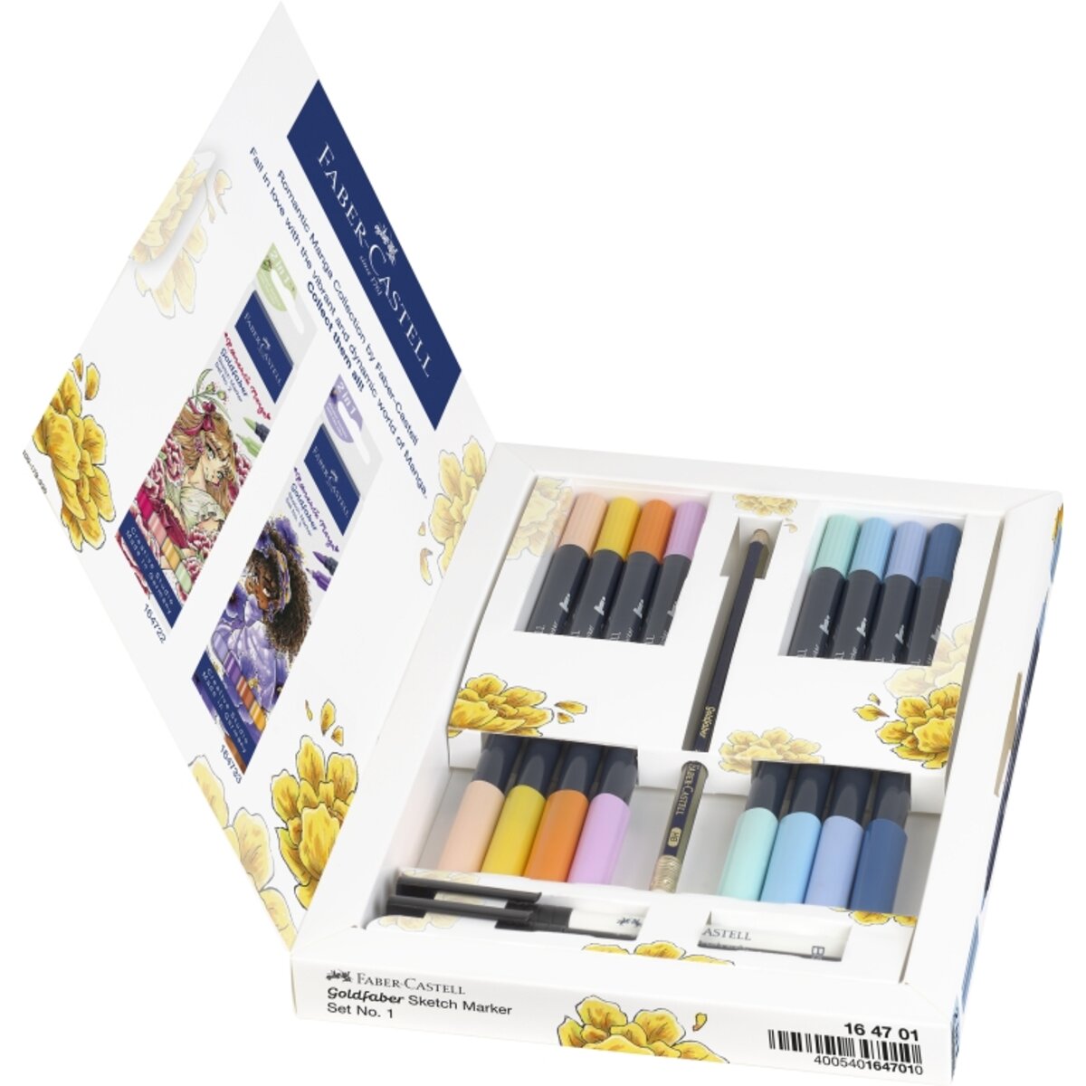 Faber Castell Gofa Sketch Marker 24 tlg. Romantic Manga