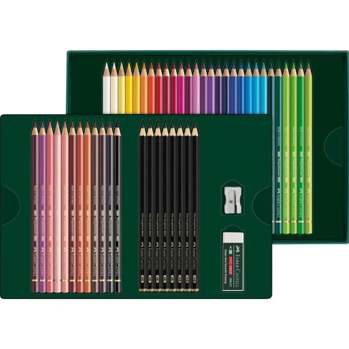 Faber-Castell Polychromos & Pitt Graphite Matt 50er