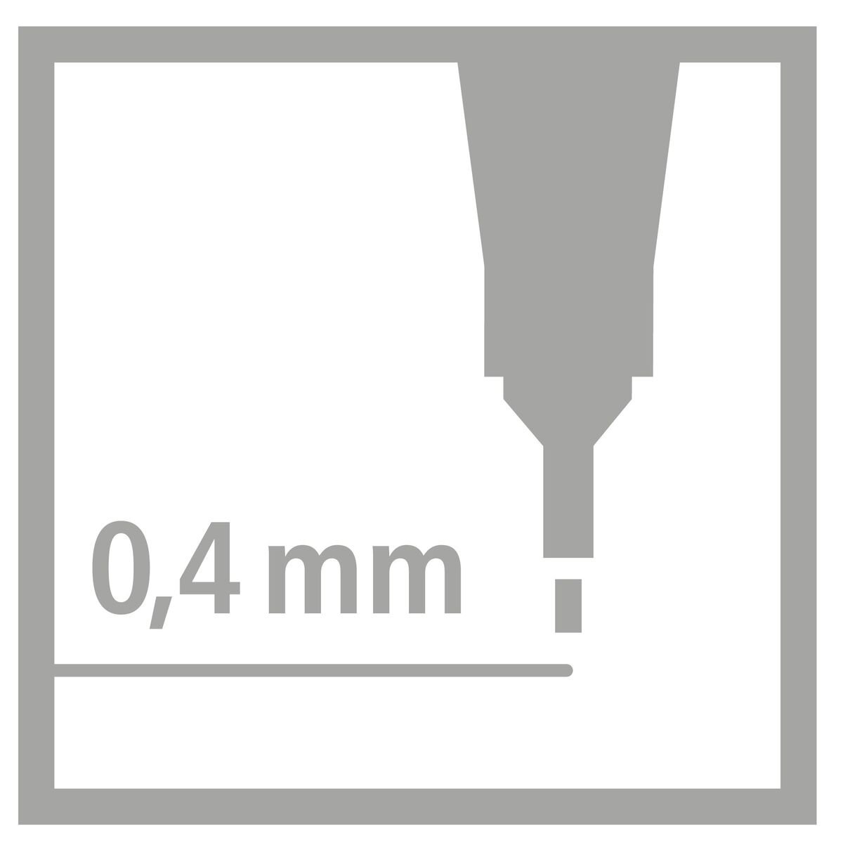 Fineliner - STABILO point 88 - 10er Pack - mit 10 verschiedenen Farben
