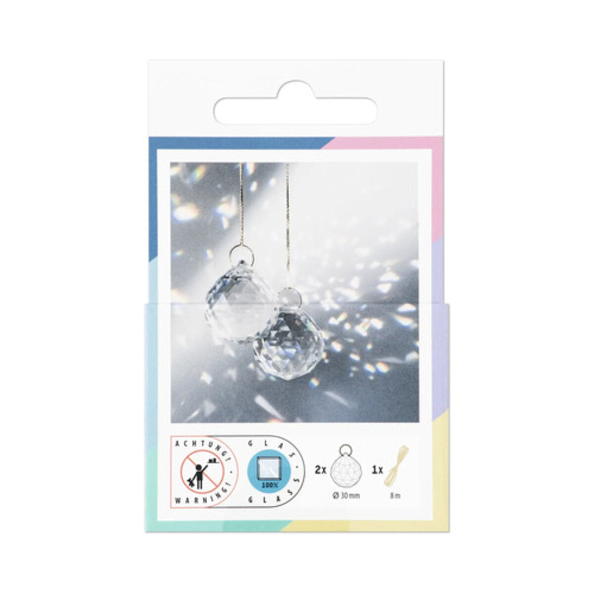 folia Kristallkugeln Sun Catcher Crystal Duo Ø3cm 2 Stückfolia Kristallkugeln Sun Catcher Crystal Duo Ø3cm 2 Stück