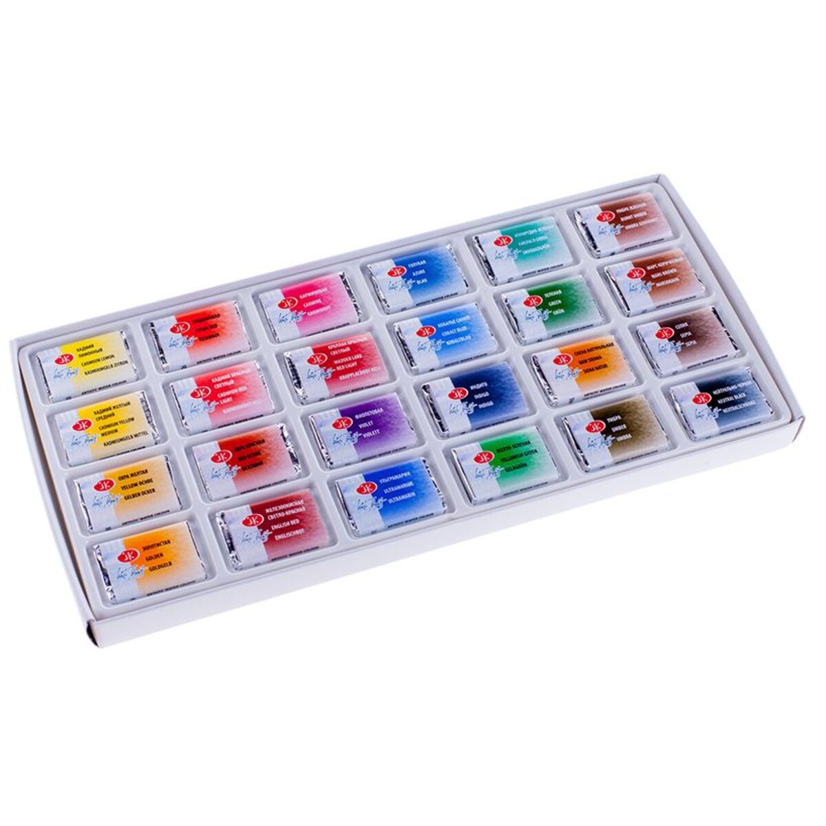 Honsell White Nights Aquarellfarben 24 1/1 Papp