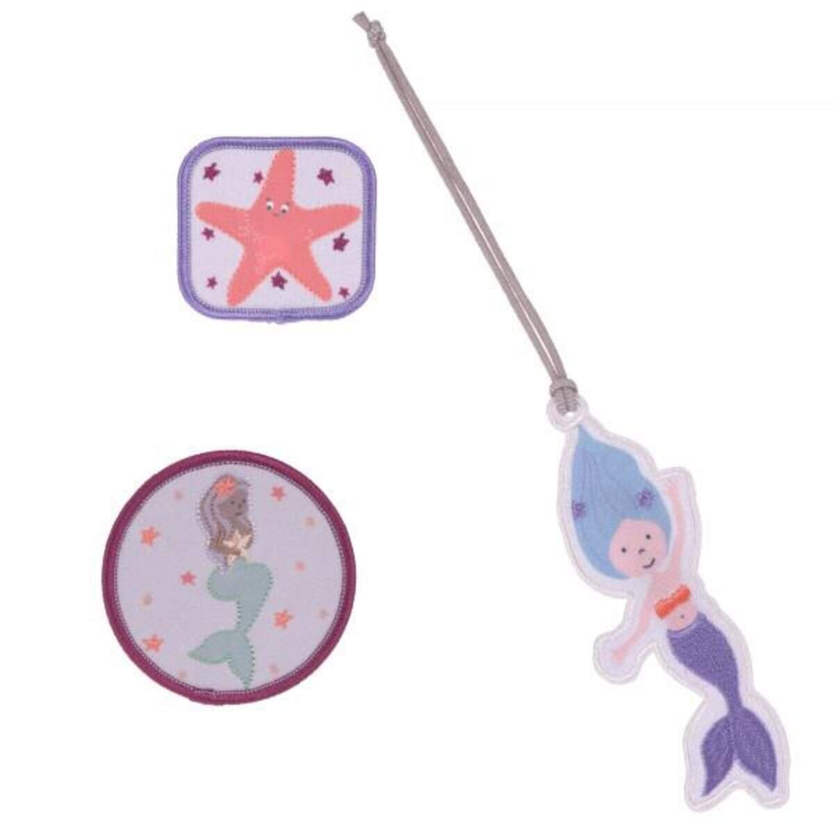 Lässig Anhänger & Patches - Schul Set Unique, Mermaid