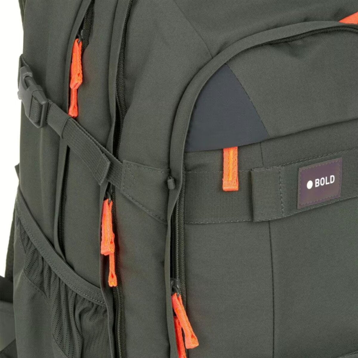 Lässig Bold Origin Schulrucksack Dark Olive