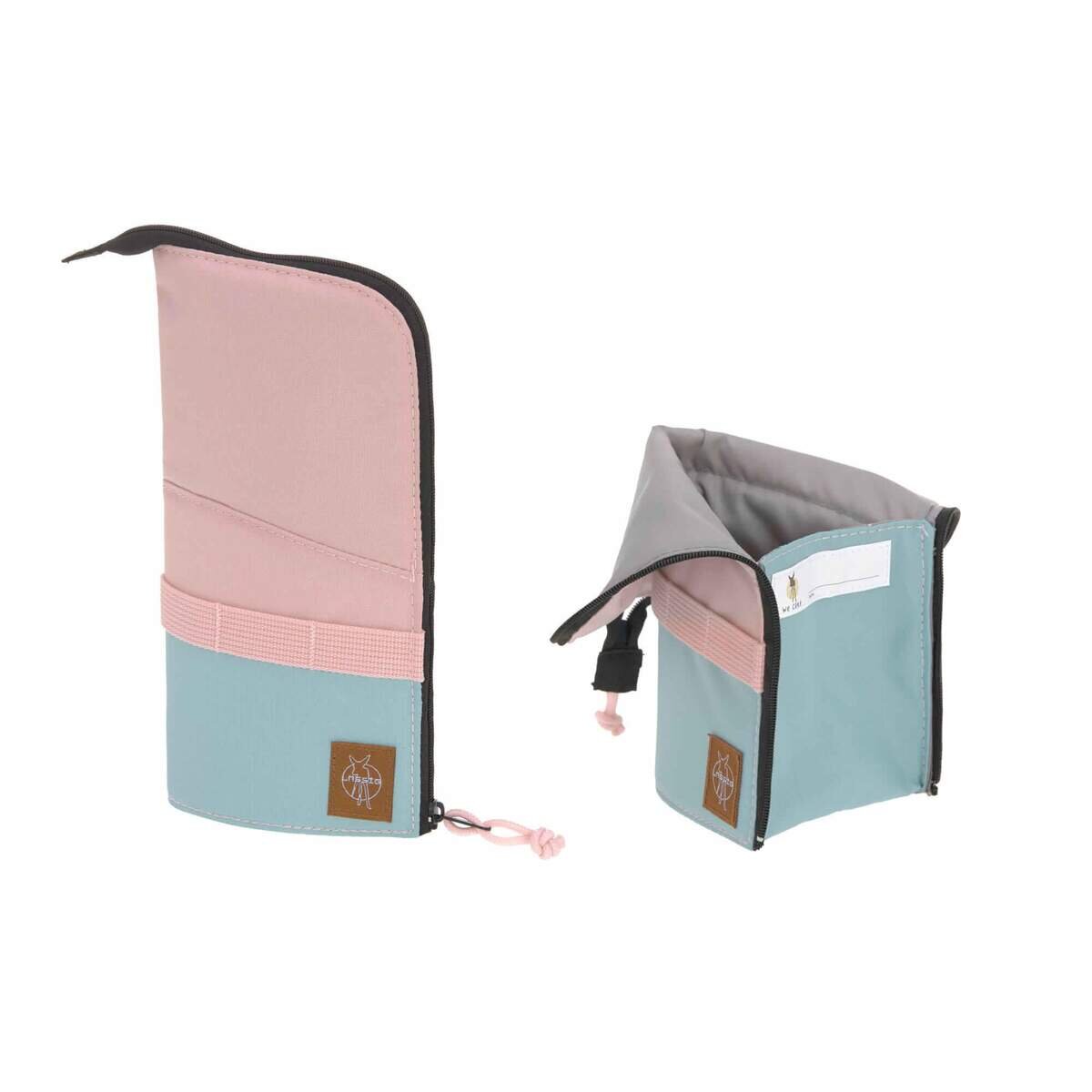 Lässig Schulranzen Set 7-teilig, Boxy Unique Rose Blue Black
