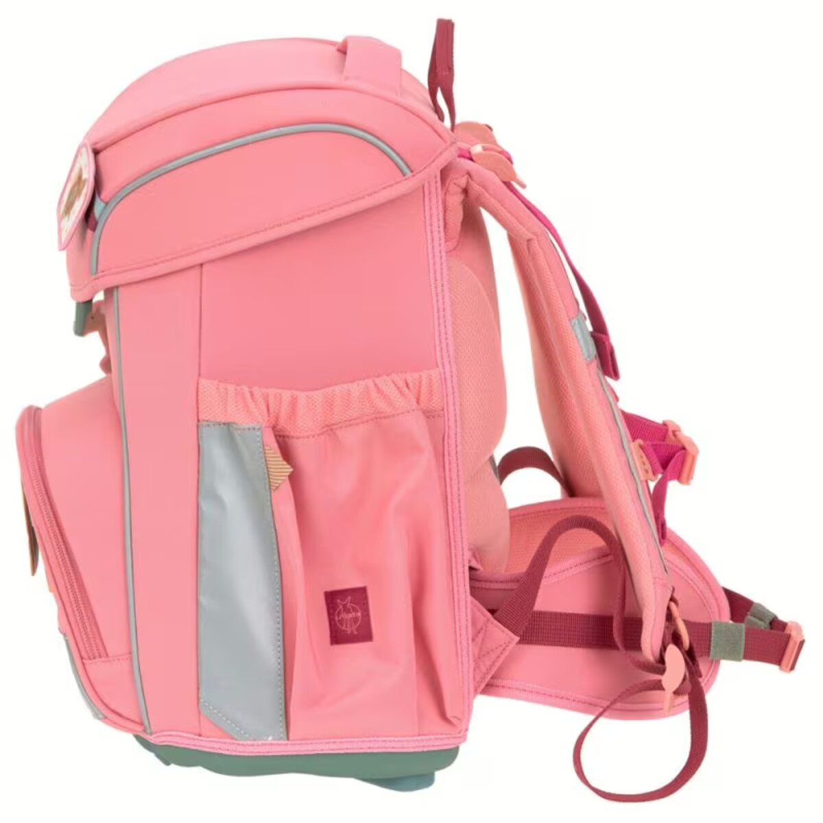 Lässig Slim Unique Schulranzen-Set 7tlg Pink
