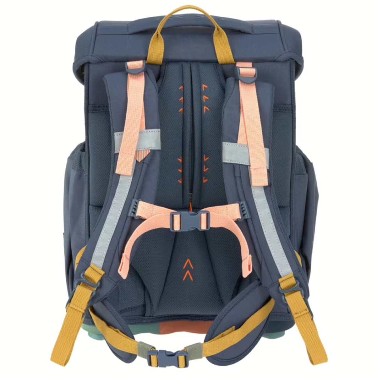 Lässig Slim Unique Schulranzen-Set 7tlg Navy