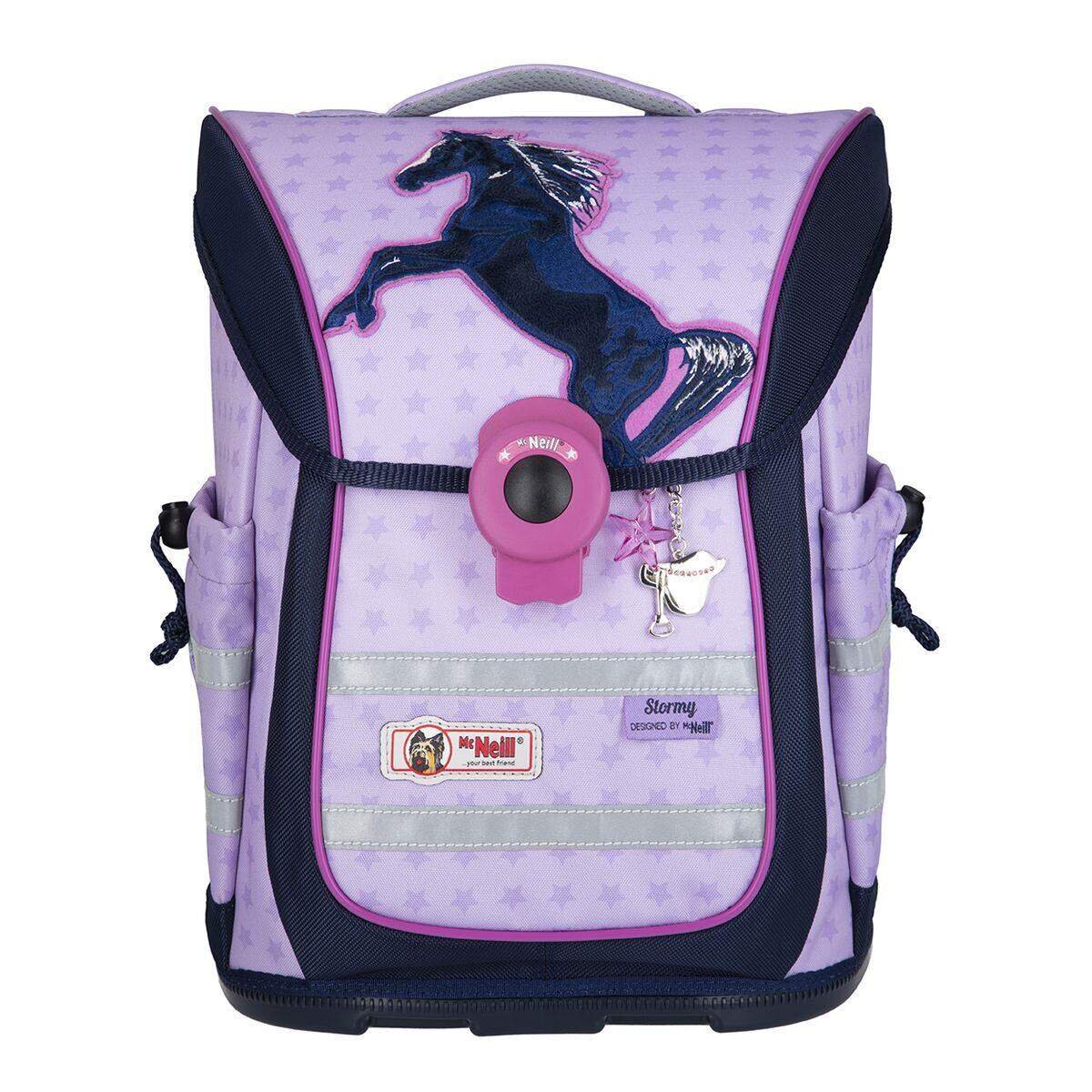 McNeill Ergo Pure Flex Schulranzenset Stormy, 4-teilig