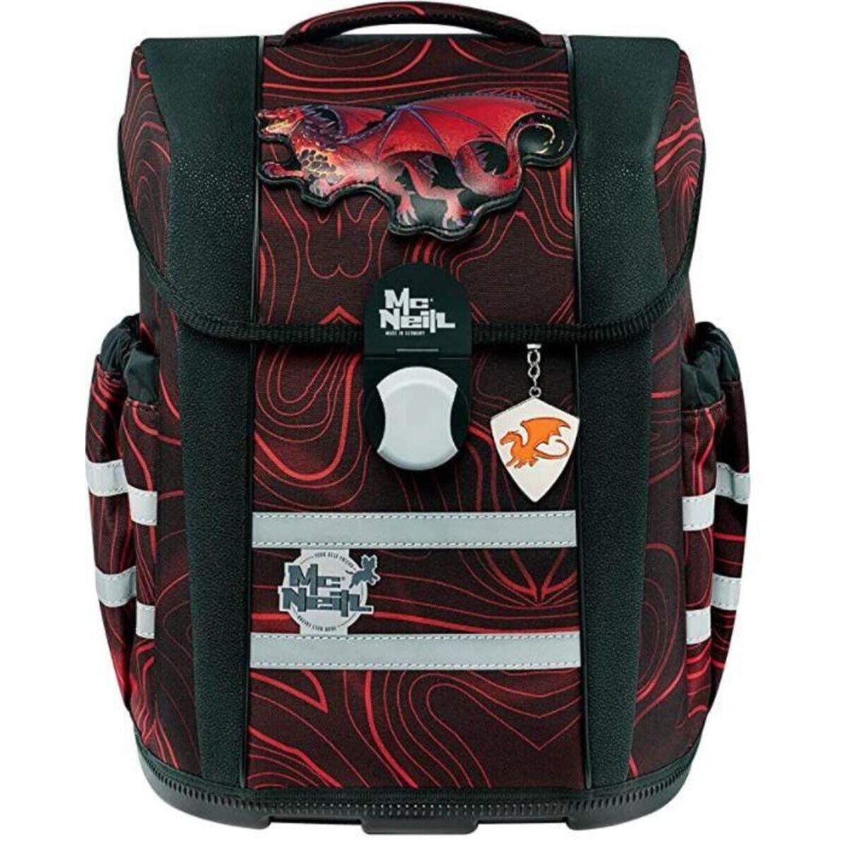 McNeill Schulranzen-Set mac2, 5tlg. DRACHE