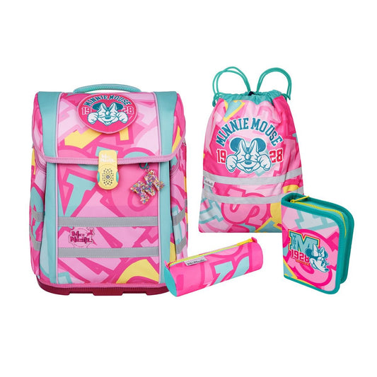 McNeill Schulranzen-Set PERFECTO, 5tlg. DISNEY – MINNIE MOUSE -Kollektion 2024-