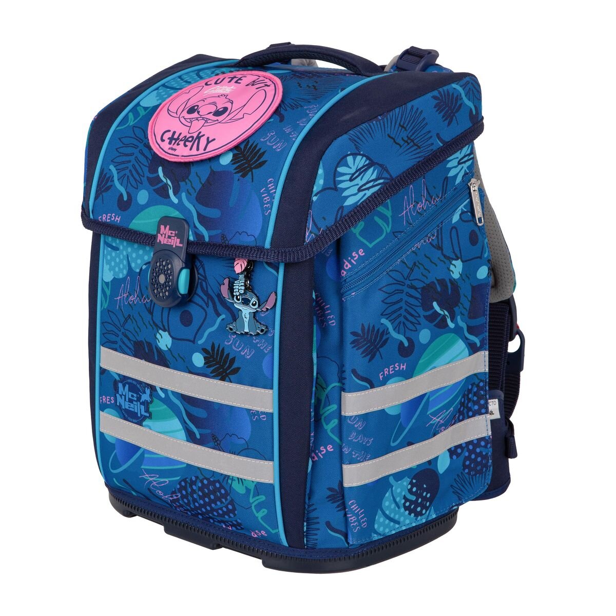McNeill Schulranzen-Set PERFECTO, 5tlg. DISNEY – STITCH -Kollektion 2024-