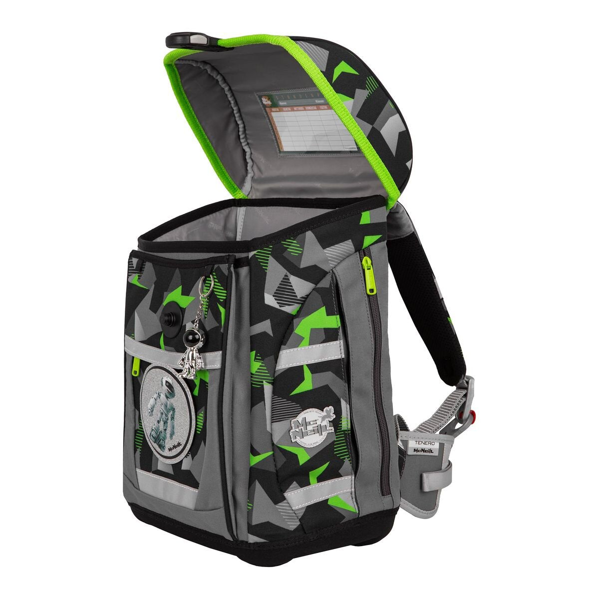 McNeill Schulranzen-Set TENERO 5tlg. TECHNO -Kollektion 2024-