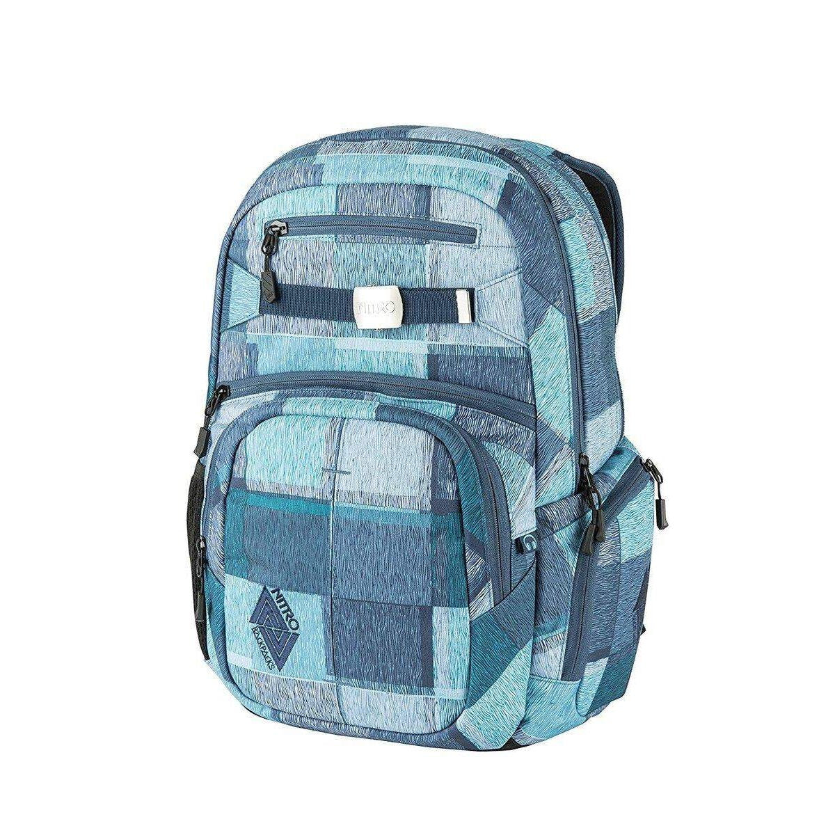 Nitro Hero Schulrucksack zebra ice