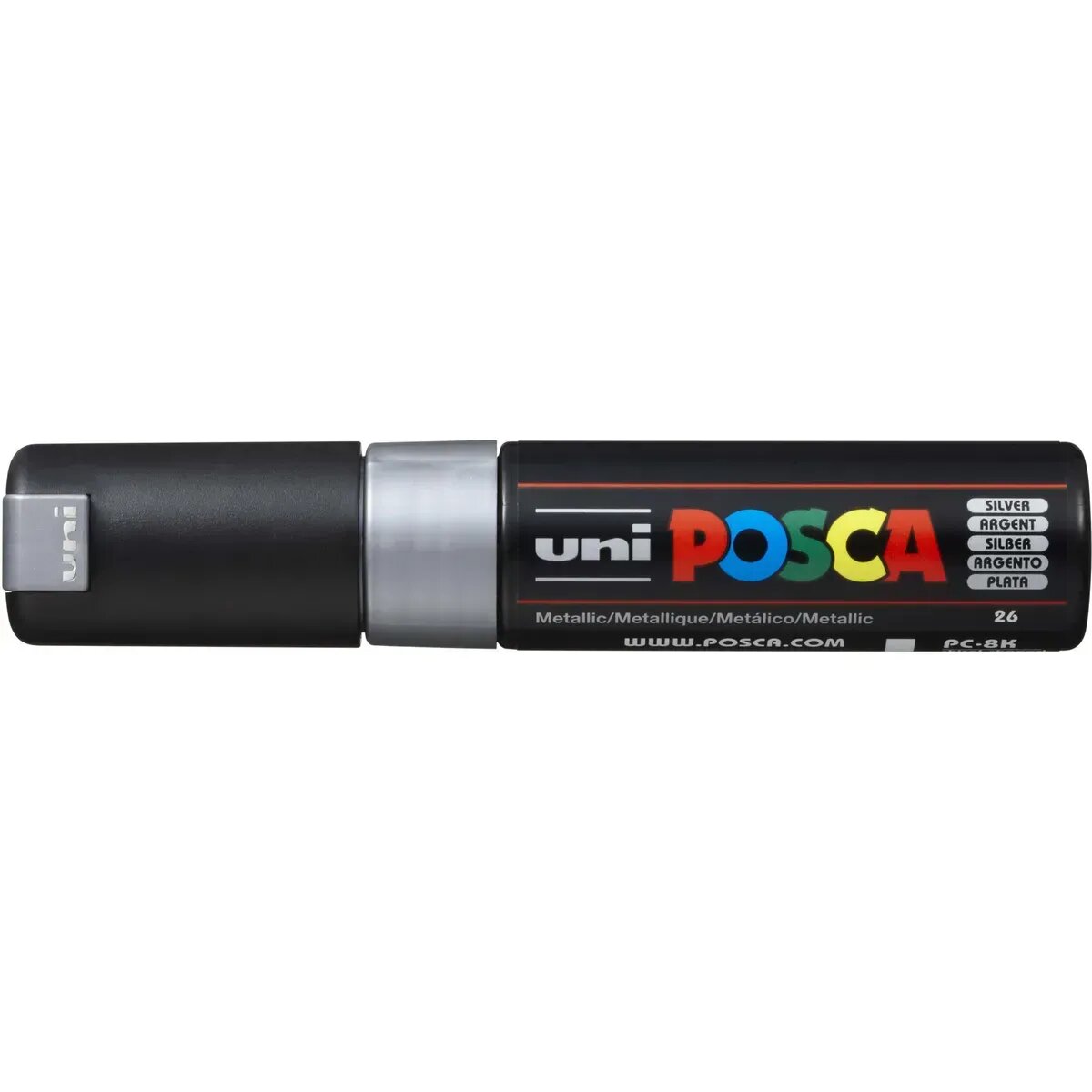 Posca Marker UNI POSCA PC-8K silber