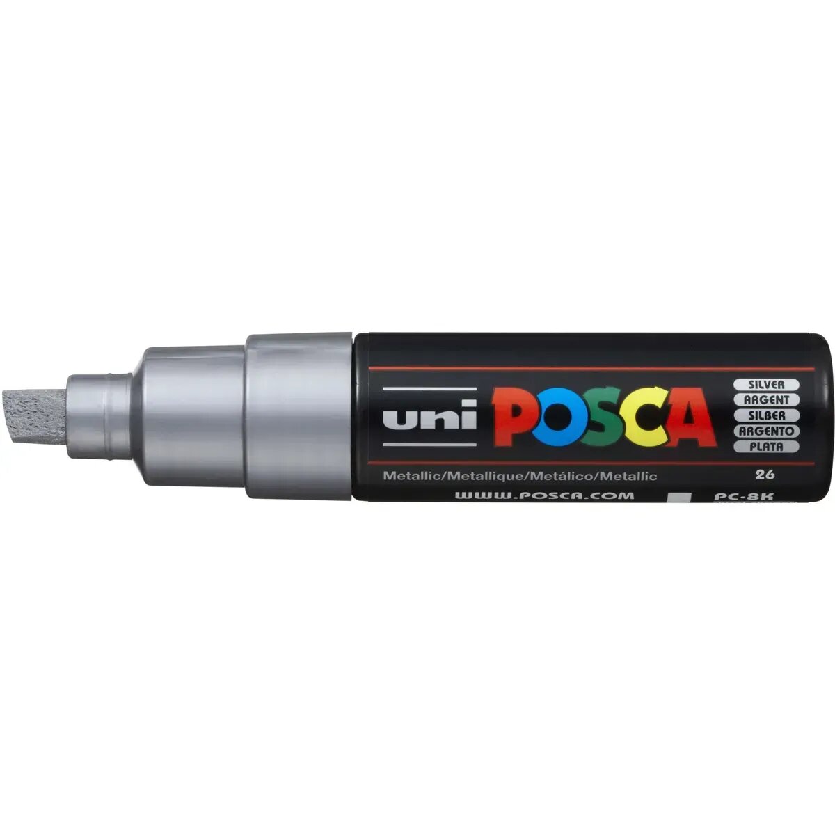 Posca Marker UNI POSCA PC-8K silber