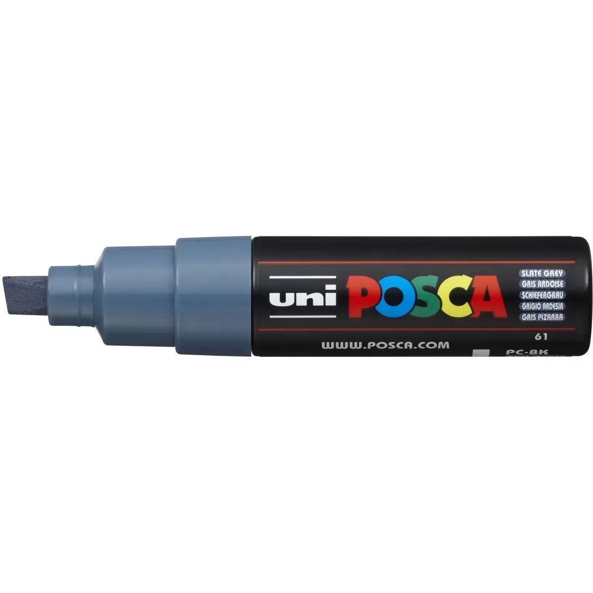 Posca Marker UNI POSCA PC-8K schiefergrau