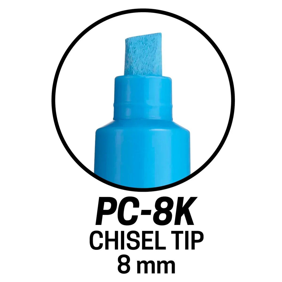 Posca Marker UNI POSCA PC-8K schiefergrau