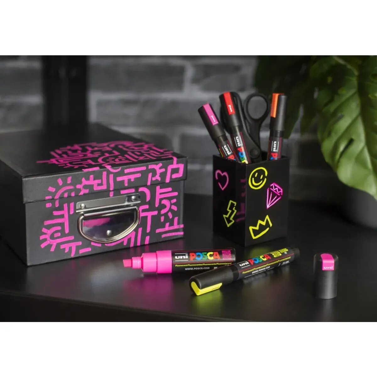 Posca Marker UNI POSCA PC-5M neon-gelb
