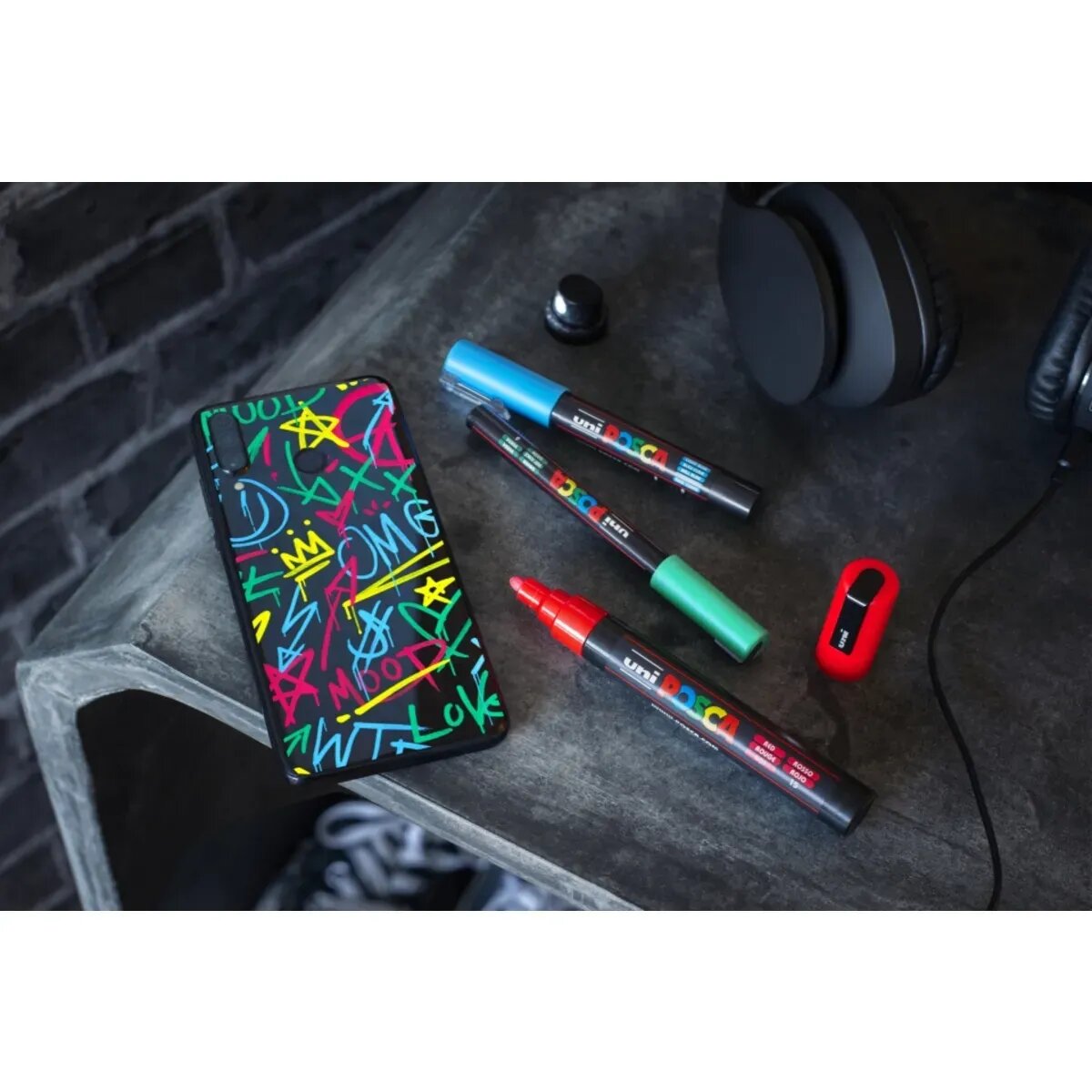 Posca Marker UNI POSCA PC-5M 8er Set Metallic