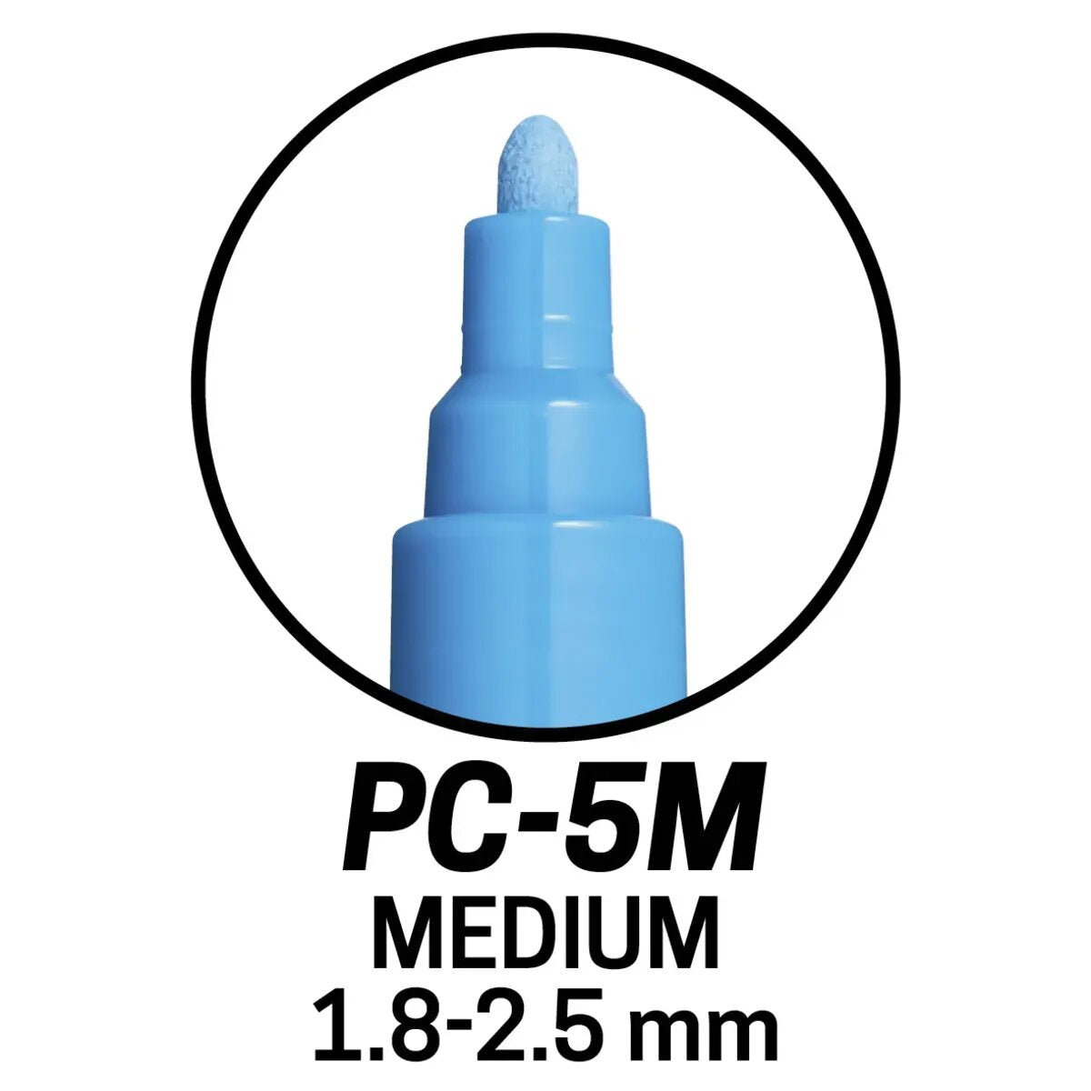 Posca Marker UNI POSCA PC-5M 8er Set Metallic