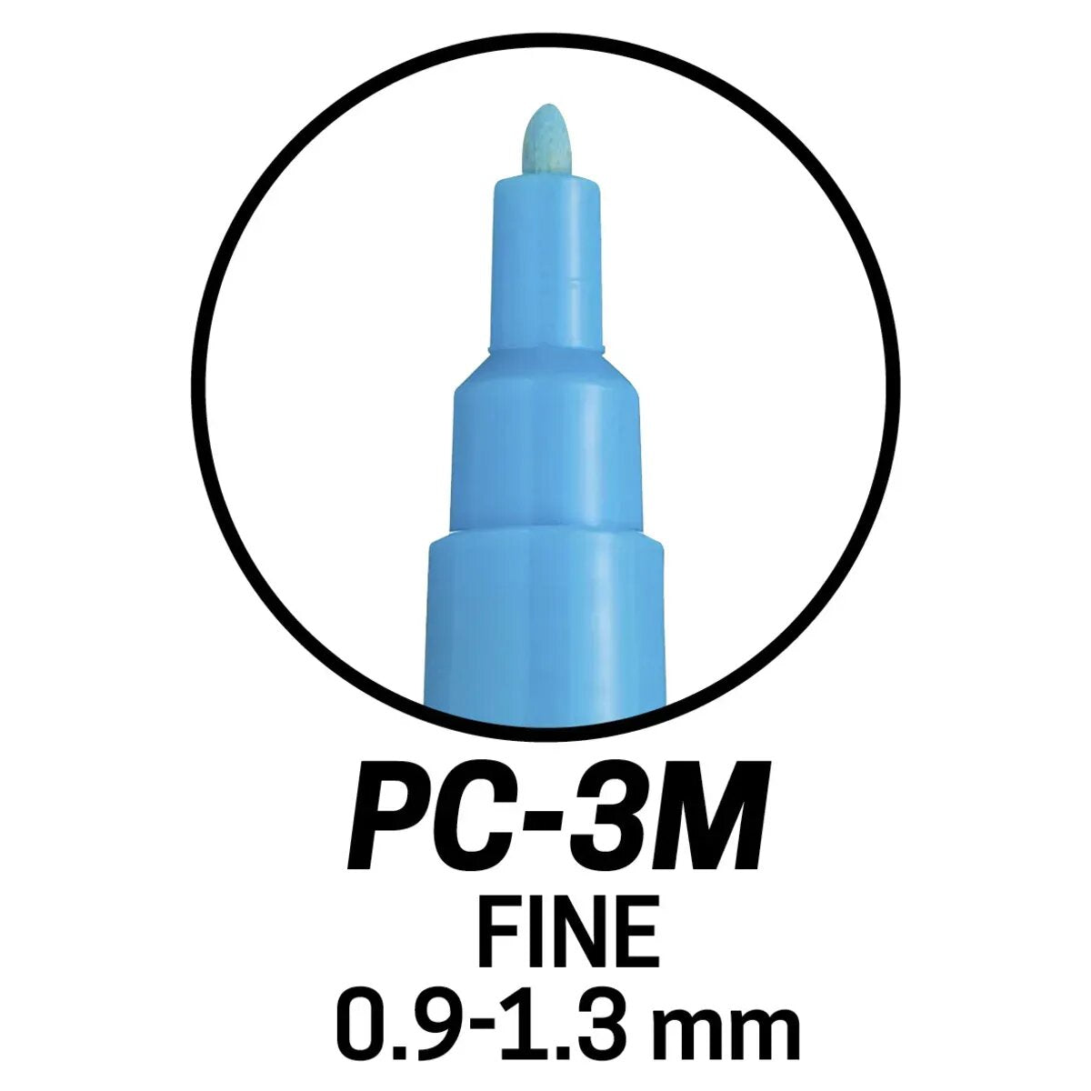 Posca Marker UNI POSCA PC-3M Glitter rosa