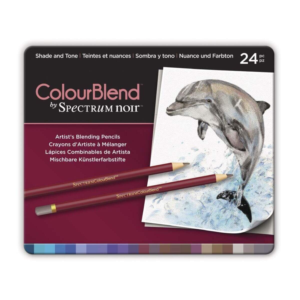 Rayher Spectrum Noir Shade Tone Farbstifte 24er