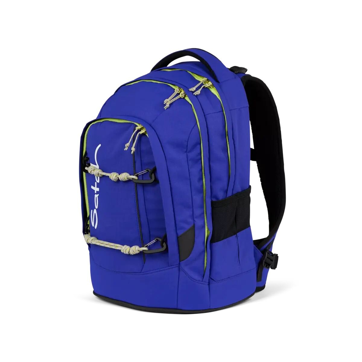 Satch PACK Schulrucksack Set Blue Climber