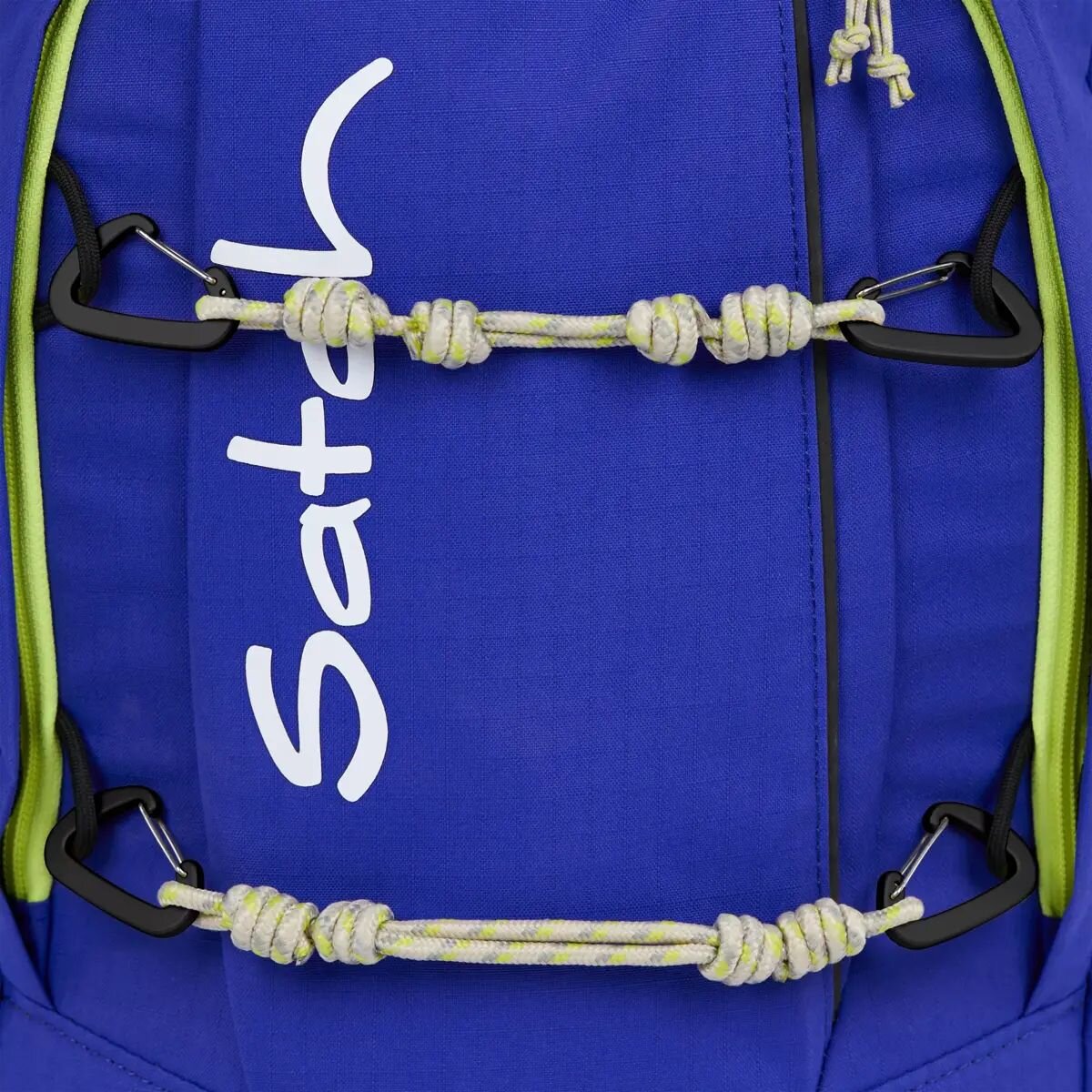 Satch PACK Schulrucksack Set Blue Climber