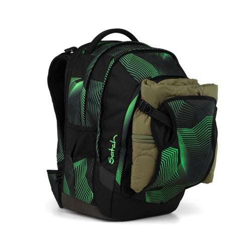 Match Plus Schulrucksack Seismic Green