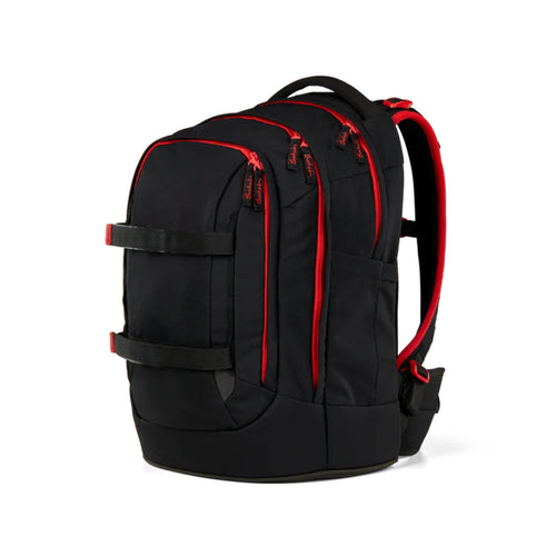 Satch Pack Schulrucksack Fire Phantom 30 Liter schwarz rot
