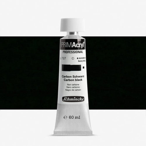PRIMAcryl Professional 60ml Carbon Schwarz PG1