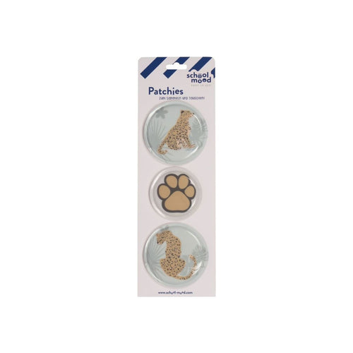 3er Patchy-Set Leopard