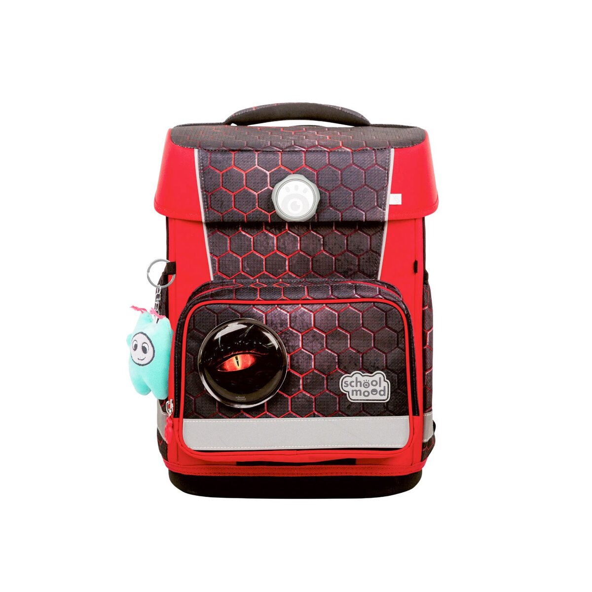 School-Mood Champion Pro Mika (Drache), 7-tlg. Schulranzenset