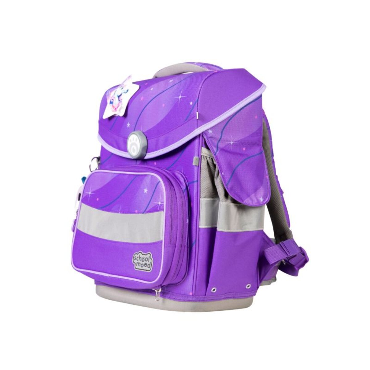School-Mood Mädchen Schulranzenset Timeless Pro Marie Pegasus, 7-teilig