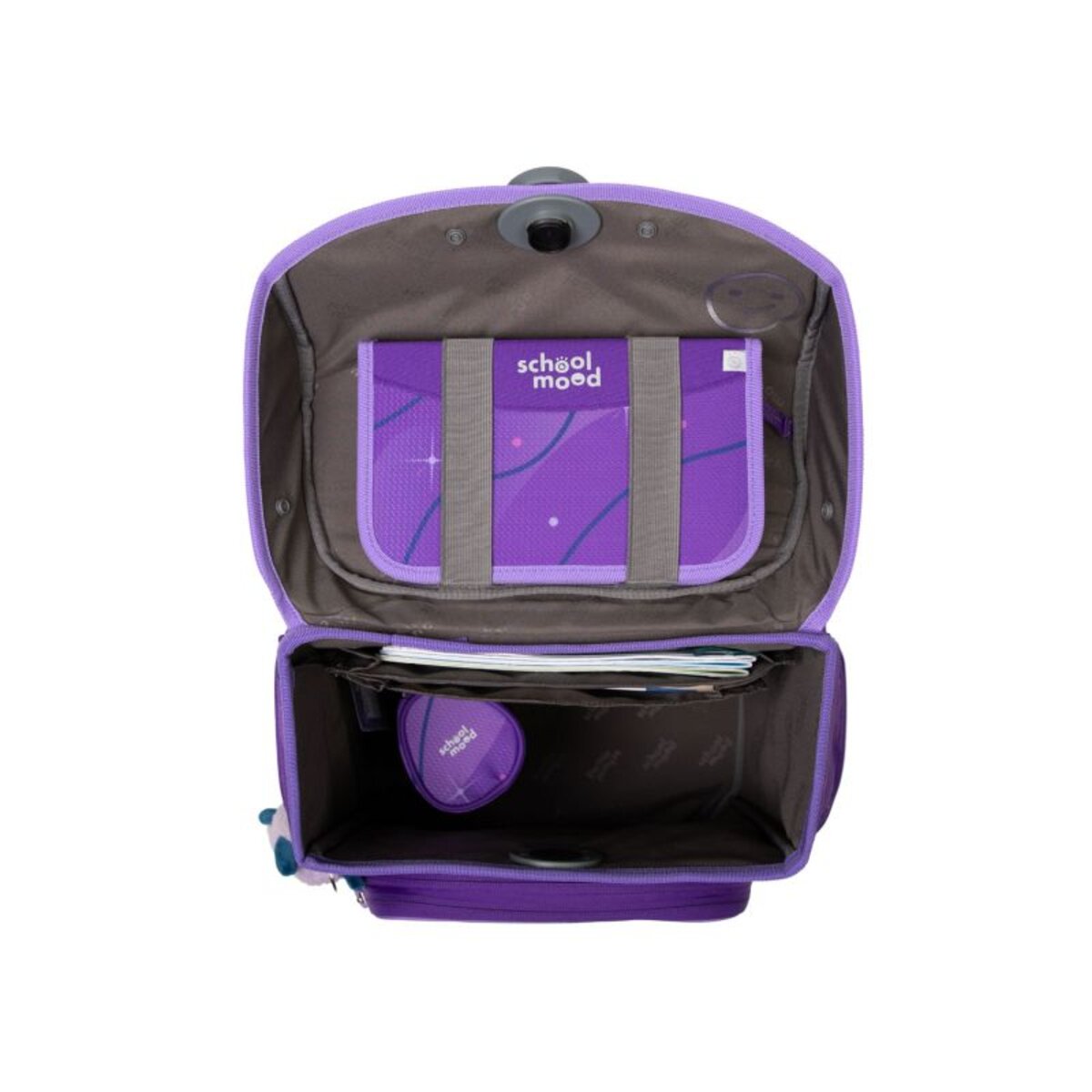 School-Mood Mädchen Schulranzenset Timeless Pro Marie Pegasus, 7-teilig