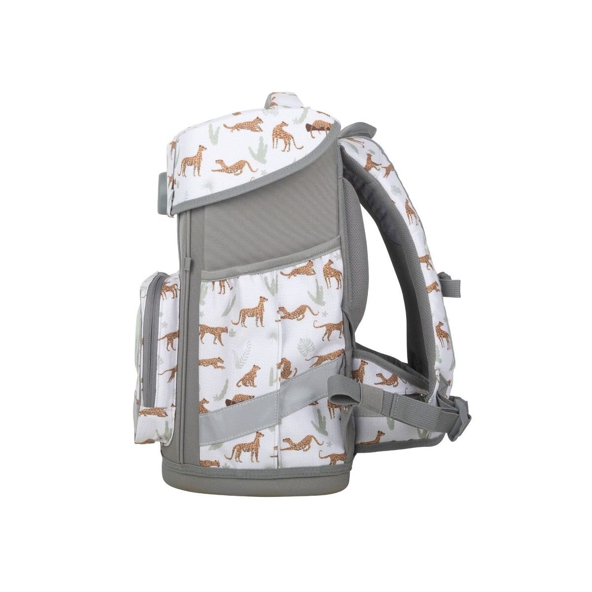 School-Mood Schulranzen-Set Champion Leopard (Nordic Collection), 7-teilig
