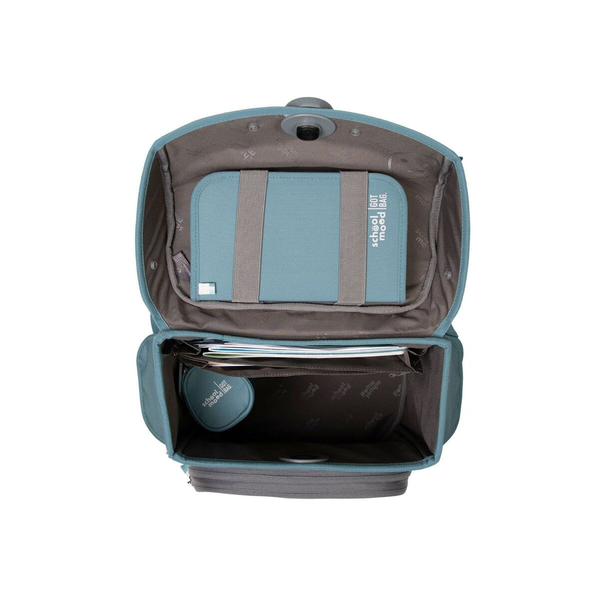 School-Mood Timeless Pro Dolphin (Ocean Collection), 6-tlg. Schulranzenset