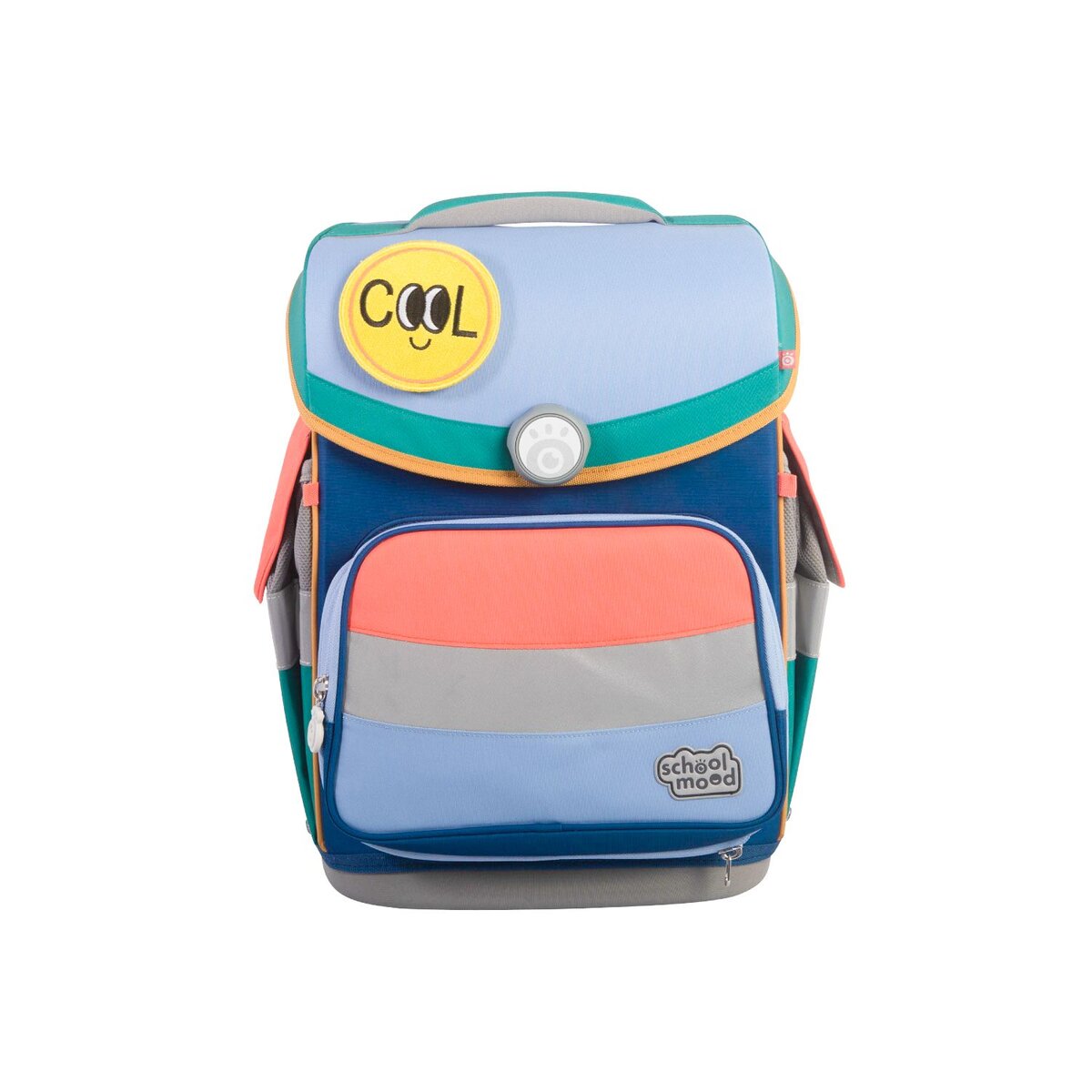 School-Mood Timeless Pro Happy Sapphire (Happy Colours Collection), 6-tlg. Schulranzenset