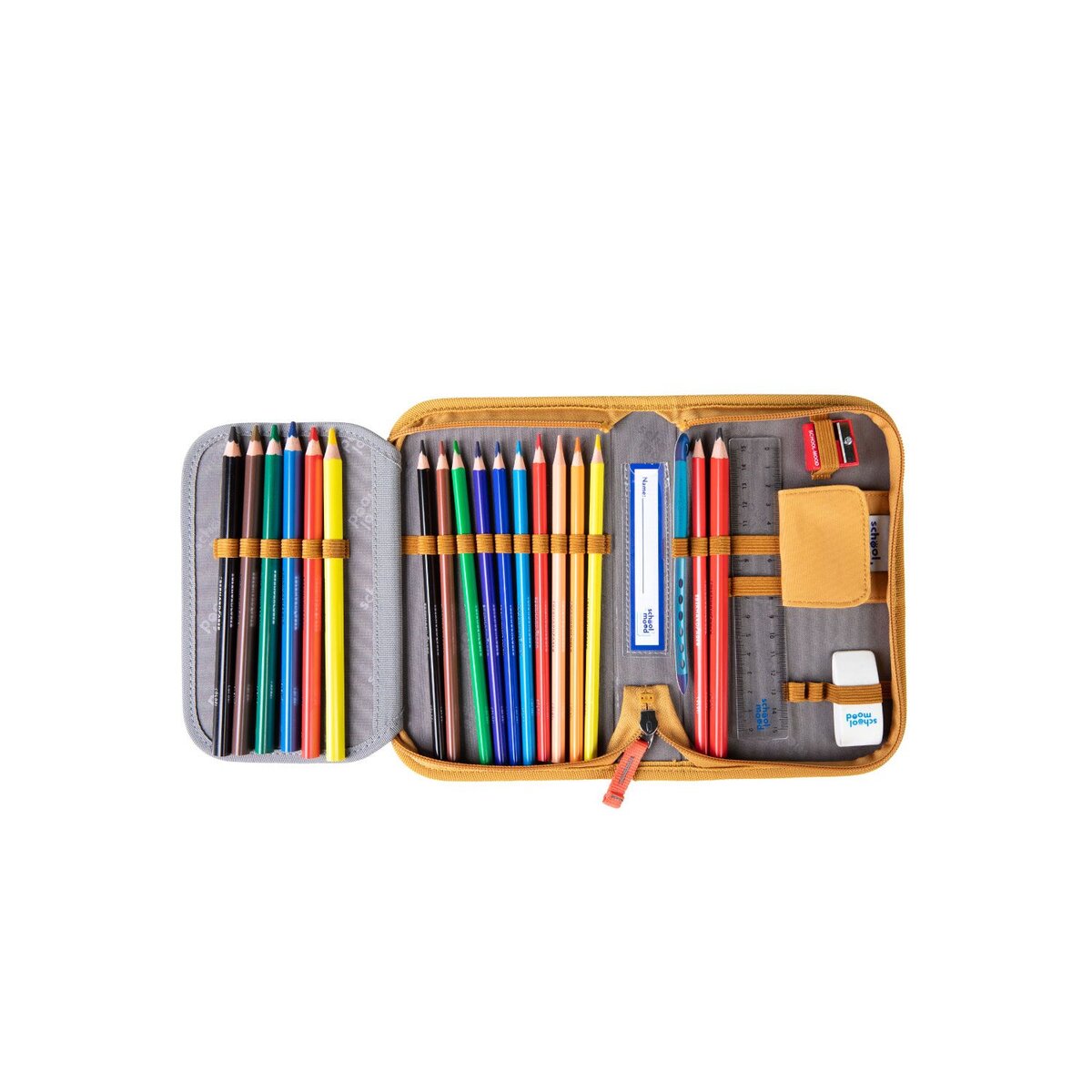 School-Mood Timeless Pro Happy Sapphire (Happy Colours Collection), 6-tlg. Schulranzenset