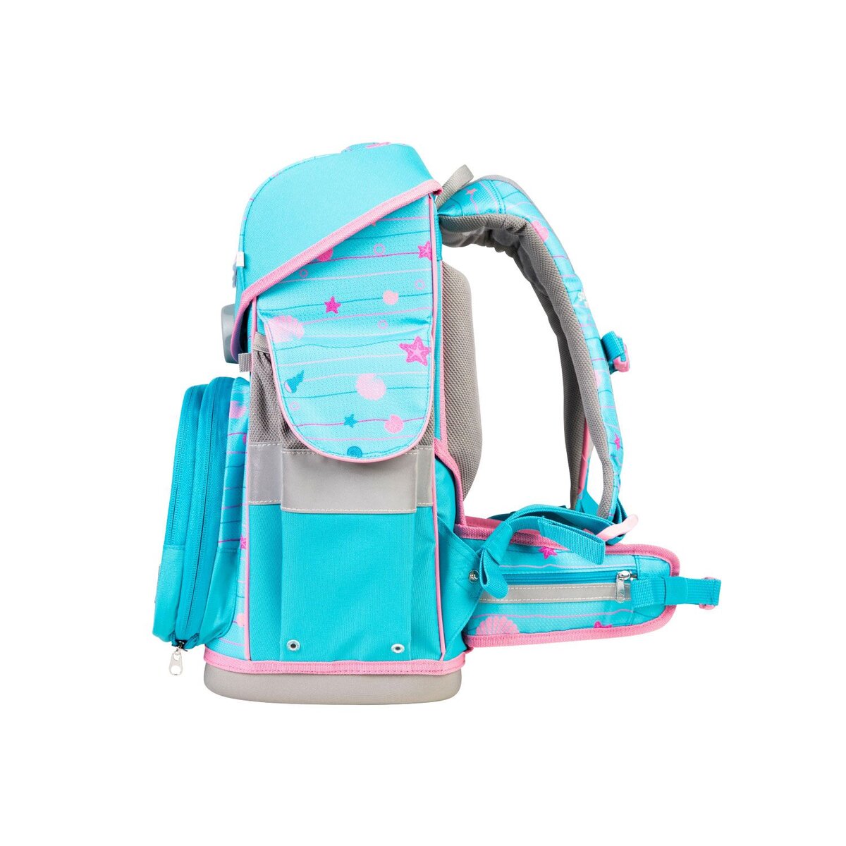 School-Mood Timeless Pro Lilly (Meerjungfrau), 7-tlg. Schulranzenset