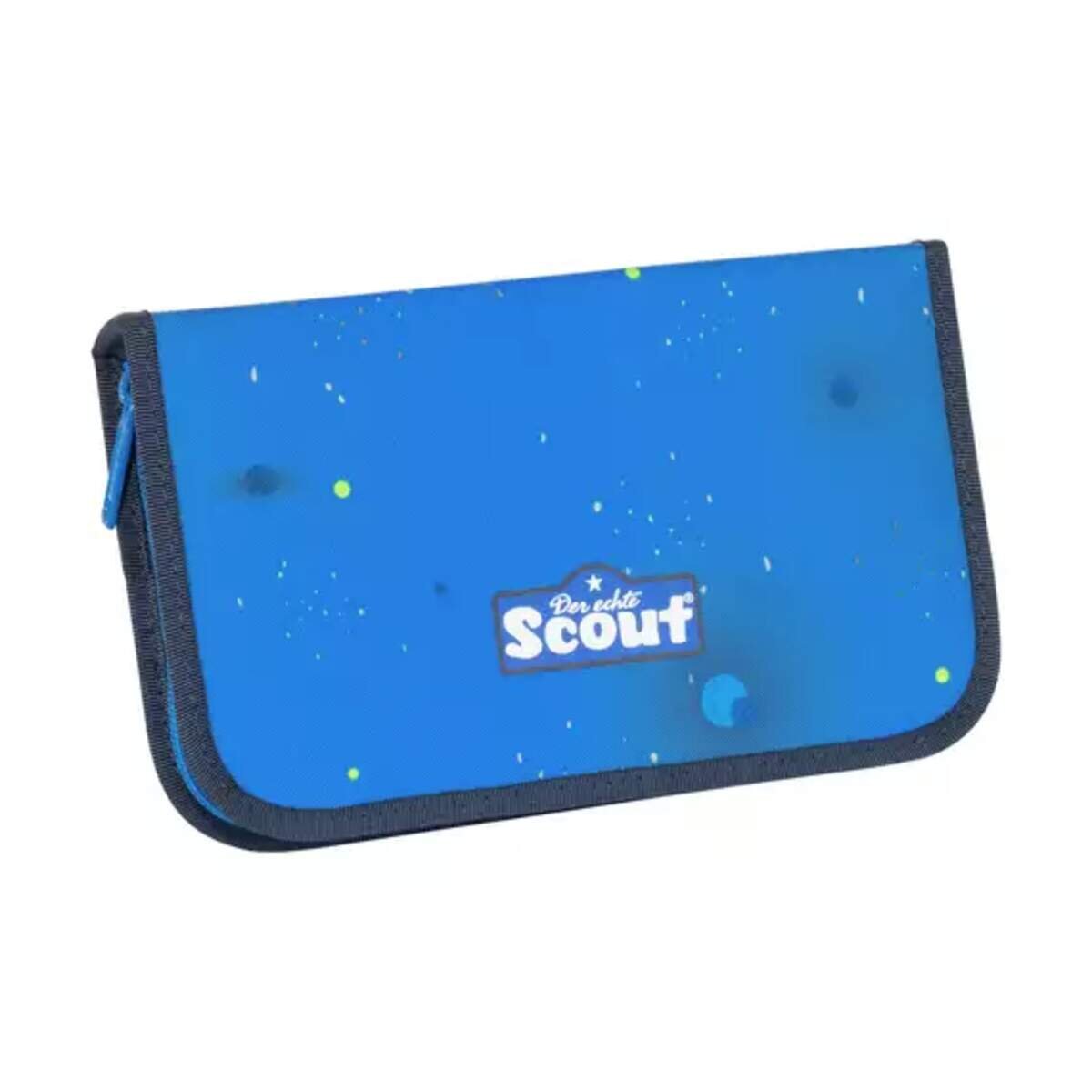 Scout Safety Light Sunny II Schulranzenset Blue Space, 4-teilig