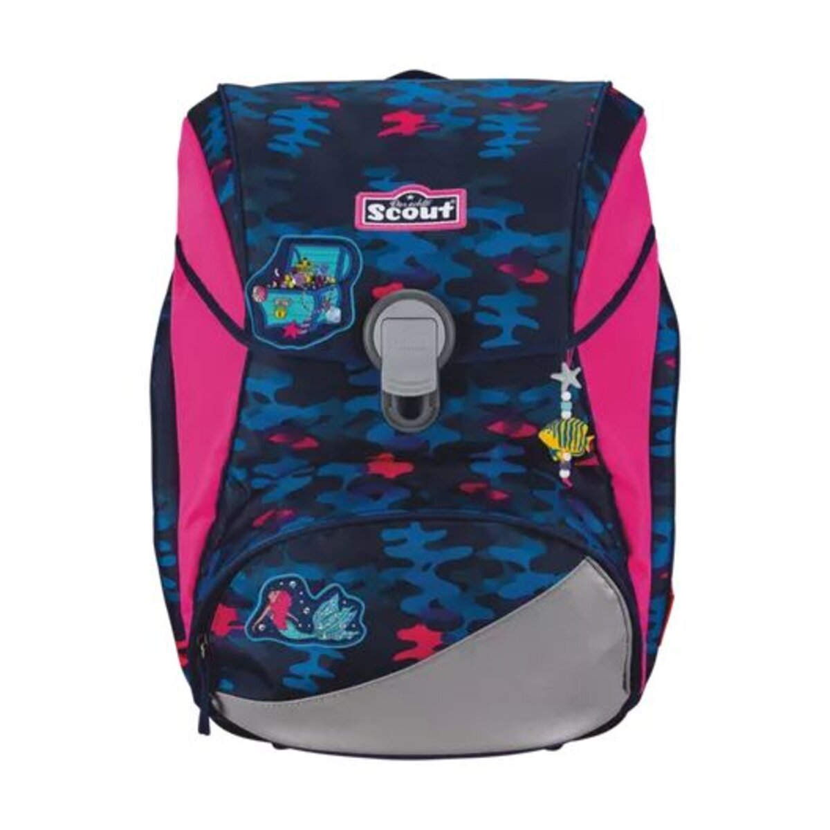 Scout Schulranzen-Set Alpha DIN Magic Sea