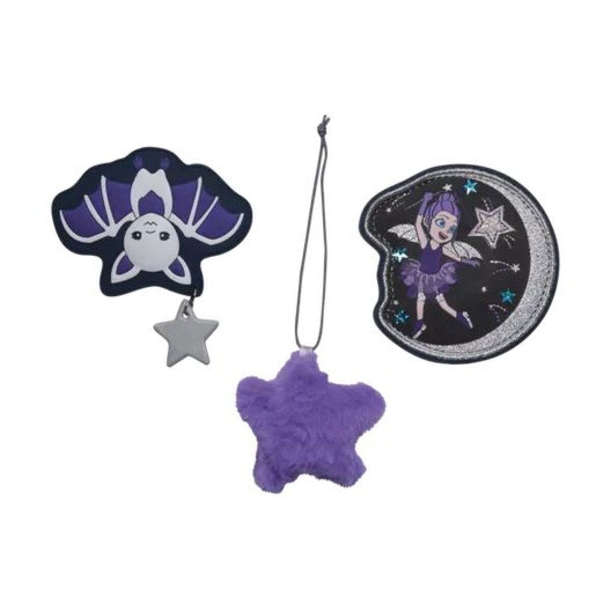 Scout Schulranzen-Set Alpha Exklusiv Safety Light Spooky Starlight